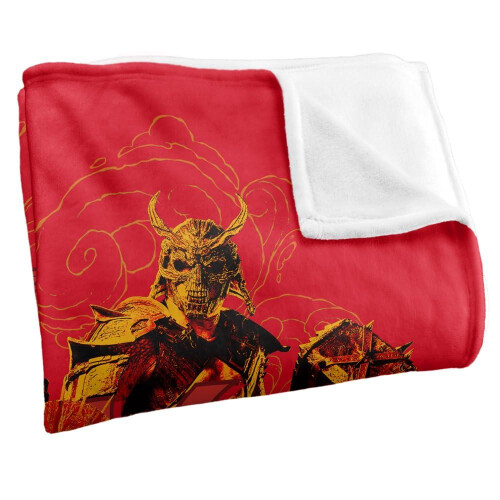 (147cm x 91cm, Red) Mortal Kombat Fighters Cloud Soft Touch Blanket 2