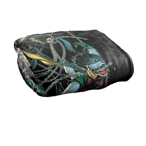 Batman (152cm x 127cm, Multicoloured) Batman Batman Who Laughs Soft Touch Blanket 1