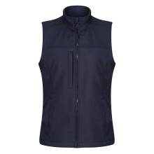 (18 UK, Navy/Navy) Regatta Womens/Ladies Flux Softshell Gilet