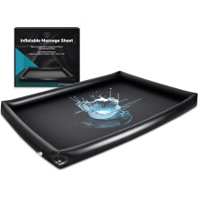 Inflatable Nuru Massage Sheet, Raised Sides, Manual Inflate, for Couples