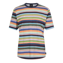 (S, Multicoloured) Paul Smith Mens Multi Stripe Cotton Regular T-Shirt