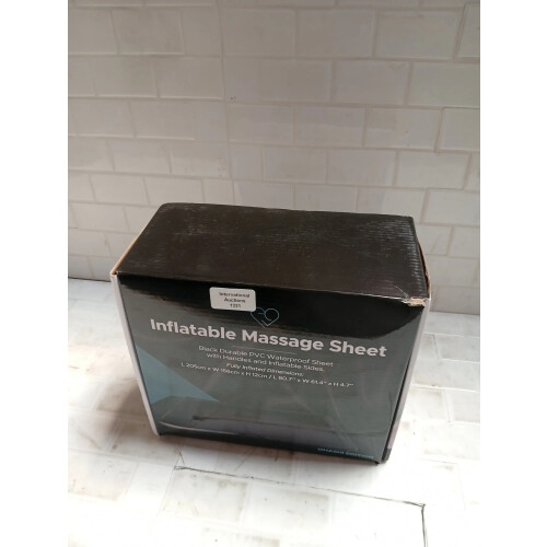 Inflatable Nuru Massage Sheet, Raised Sides, Manual Inflate, for Couples 2