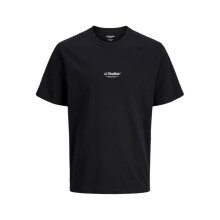 (10 Years, Black) Jack And Jones Boys Soho Logo Printed Regular T-Shirt