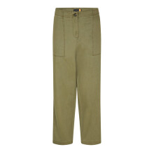 (27R, Leaf Green) Timberland Womens/Ladies Linen Blend Utility Pocket Straight Chinos