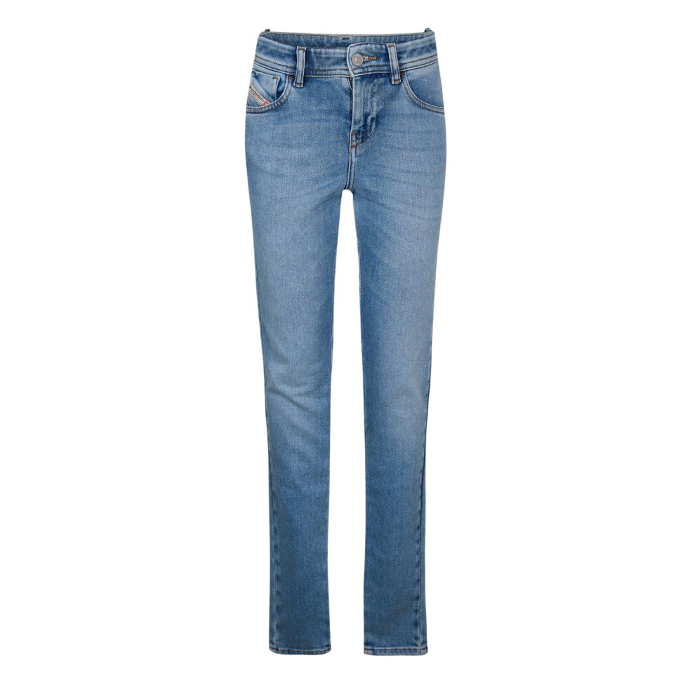 Diesel (24R, Blue Denim) Womens/Ladies 2017 Slandy Jeans