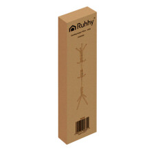 Staande kledingrek, wit metaal, 170 cm, 3 niveaus