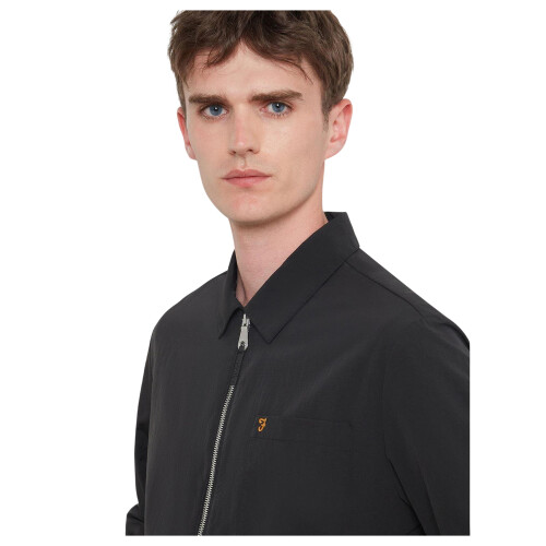 Farah (XL, Black) Farah Mens Overshirt 2