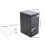 Living And Home 99L Freestanding Chest Freezer, Black 7