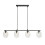 Litecraft Melanie Ceiling Pendant 4 Light, Black 1