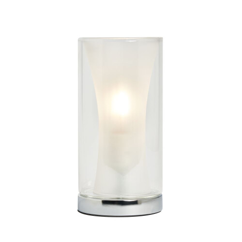 (Table Lamp) Litecraft Bettie Pendant& Lamp Chrome