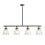 Litecraft Mansel Ceiling Pendant 4 Light, Black 1