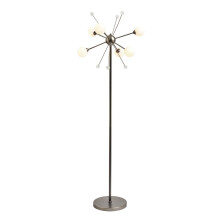 Litecraft Nicholas Sputnik Floor Lamp, Pewter