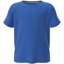 (S, Bright Royal) Stedman Childrens/Kids Raglan Mesh T-Shirt