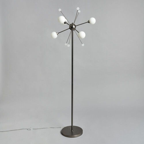 Litecraft Nicholas Sputnik Floor Lamp, Pewter 2