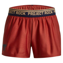 (9-10 Years, Red) Under Armour Girls Project Rock Chino Shorts
