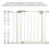 2x Baby Safety Stairs Gate Barrier 8