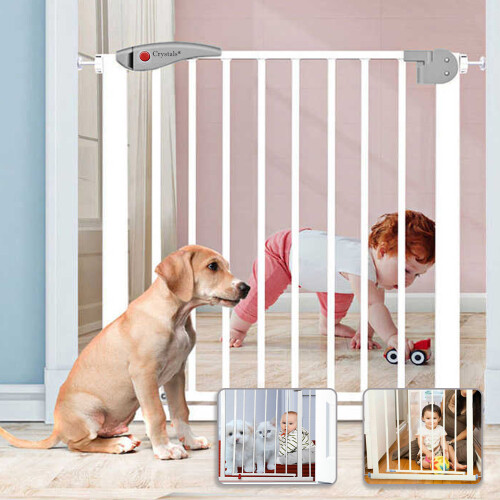 2x Baby Safety Stairs Gate Barrier 2