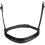 (Full, Black) Collegiate Leather Mono Crown Cavesson Noseband 1