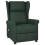 VidaXL vidaXL Massagesessel Dunkelgrün Stoff 1