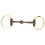 (5.5in, Black) Korsteel Sweet Iron Jointed Eggbutt Snaffle Bit 1