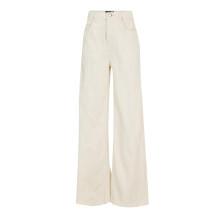 (31R, Vintage White) Timberland Womens/Ladies Washed High Rise Wide Leg Cargo Jeans