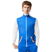 (M, Kingdom Blue) Lacoste Mens Colour Block Full Zip Regular Track Jacket