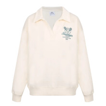 (14 UK, White) Slazenger Womens/Ladies Country Club Relaxed Fit Tennis Sweatshirt