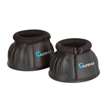 (Cob, Black) ARMA Soft Horse Overreach Boots