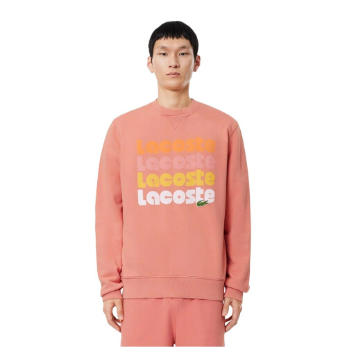 Lacoste (M, Sierra) Lacoste Mens Print Sweatshirt