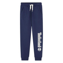 (14 Years, Blue) Timberland Boys Logo Ribbed Cuff Joggers