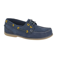 (7 UK, Navy) Rdek Womens/Ladies Leather Boat Shoes