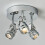 Litecraft Marisa  Spotlight Plate 3 Light, Chrome 3