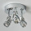 Litecraft Marisa  Spotlight Plate 3 Light, Chrome 4