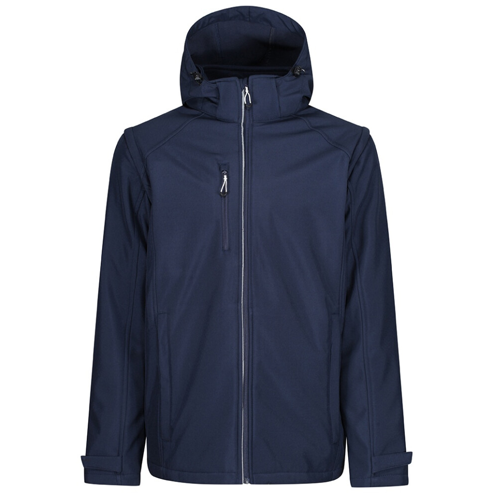 Regatta (M, Navy) Mens Erasmus 4 In 1 Soft Shell Jacket