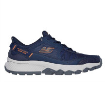 Skechers Mens Dynamite Leather Breathable All Terrain Hiking Shoes
