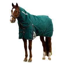 (5' 6", Forest Green/Navy) Weatherbeeta Comfitec Plus Dynamic Detachable Neck Horse Turnout Rug