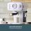 Cooks Professional Cooks Professional Retro Espresso Machine | White / Silver 2