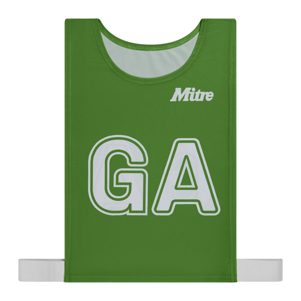 Mitre (L, Nephrite Green) Unisex Adult Training Bib (Pack Of 7)