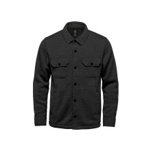 (S, Black Heather) Stormtech Mens Avalanche Fleece Shirt