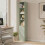 Homcom HOMCOM Bookcase Adjustable Shelf 6-Tier Light Green 1