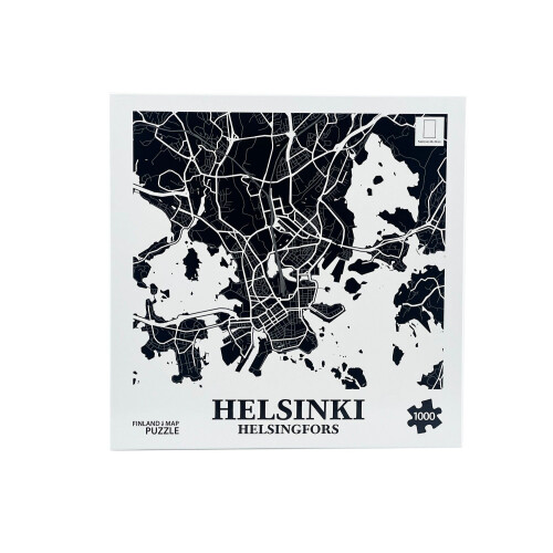 Puzzle s mapou Finska, 1000 dílků