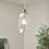 Litecraft Idella Ceiling Pendant 1 Light, Nickel 2