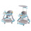 Living And Home Foldable & Adjustable Baby Walker 4