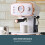 Cooks Professional Cooks Professional Retro Espresso Machine | White / Copper 2