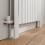 Floor Mounting Radiator Leg Kit Support for Double Flat Panel Radiators, White Finish 3