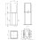 Floor Mounting Radiator Leg Kit Support for Double Flat Panel Radiators, White Finish 4