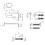 Floor Mounting Radiator Leg Kit Support for Double Flat Panel Radiators, White Finish 5