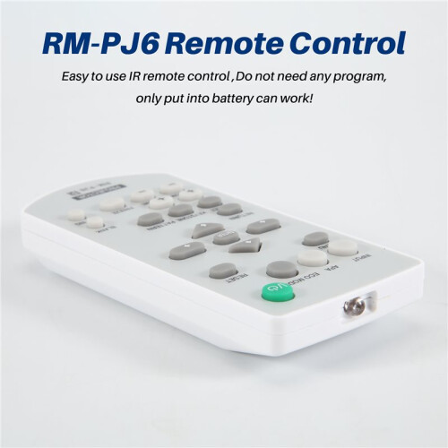 For  Wireless  Projector Remote Control Replacement (RM-PJ8) 2