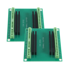 2 Stuks ESP32 Breakout Board GPIO 1 Into 2 voor 38PIN Smalle Versie ESP32 ESP-WROOM-32 Microcontroller Development Board