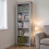 Vida Designs (Grey & Oak) Arlington 5 Tier Bookcase Shelf Library Storage 1